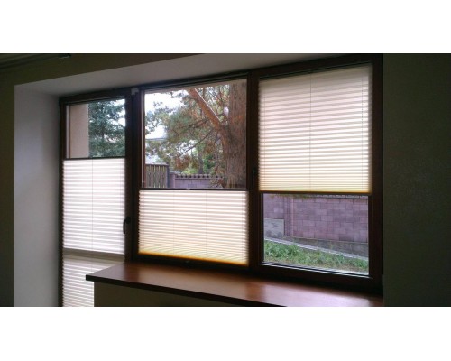 Шторы Плиссе "Бежевый"