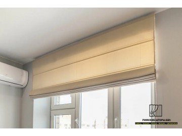 Римские шторы в спальню